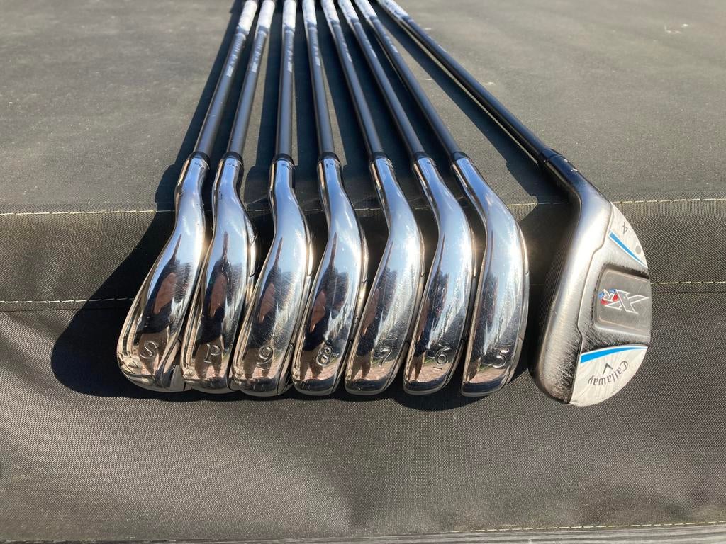 Callaway XR dames golfset 5-SW + hybride 4, Set, Gebruikt, Callaway, Ophalen of Verzenden