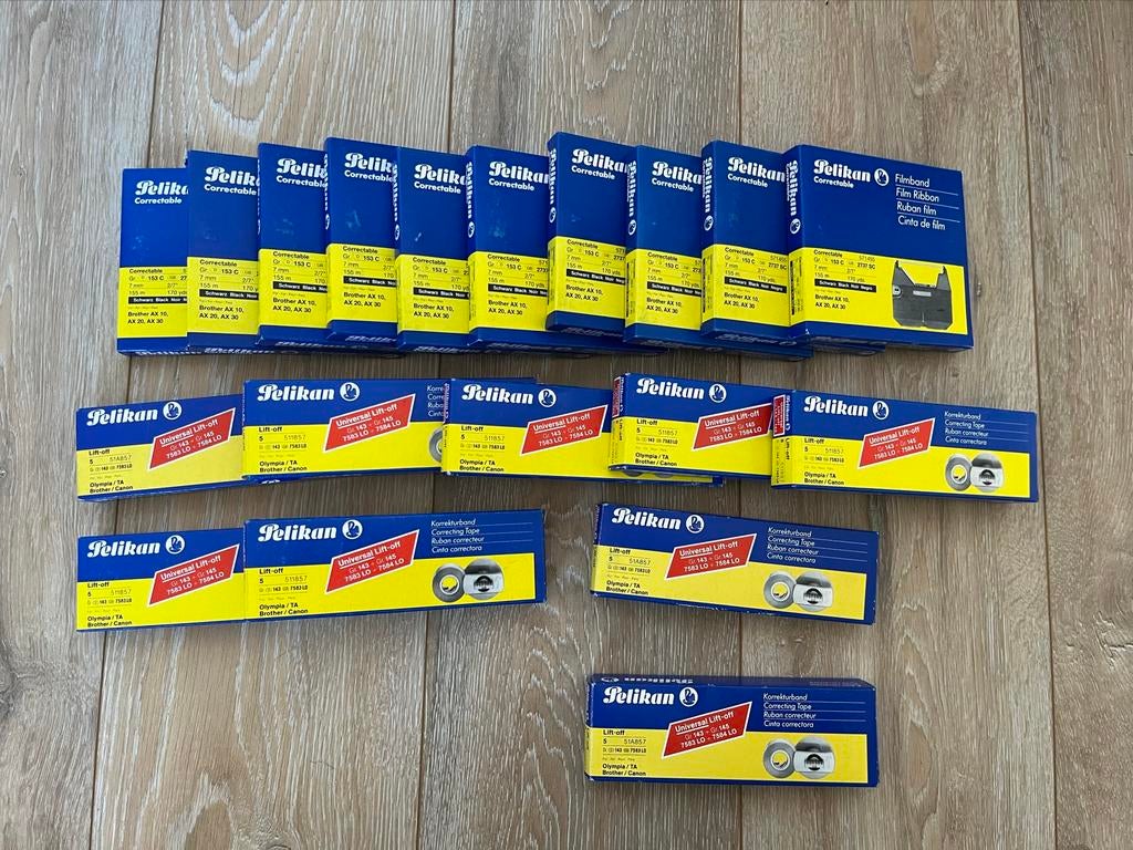 Pelikan filmband en correctie tape, Ophalen of Verzenden, Nieuw