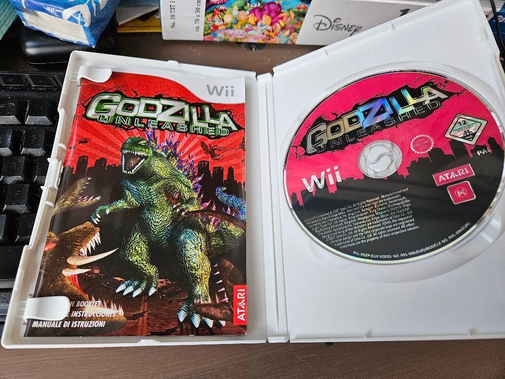 Godzilla Unleashed Wii, Spelcomputers en Games, Games | Nintendo Wii, Zo goed als nieuw, Racen en Vliegen, 3 spelers of meer, Vanaf 3 jaar