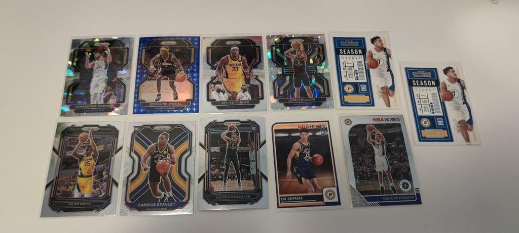 NBA basketbal kaarten Indiana Pacers, Ophalen of Verzenden