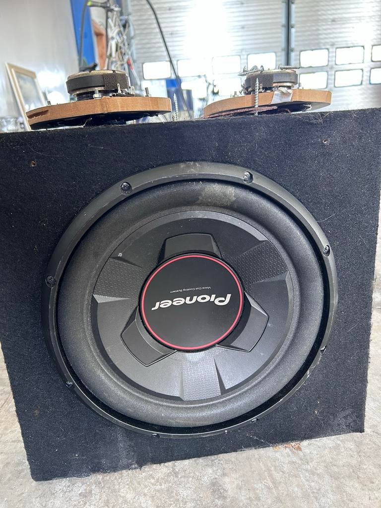 Pioneer Subwoofer met Kenwood Speakers, Ophalen of Verzenden, Gebruikt
