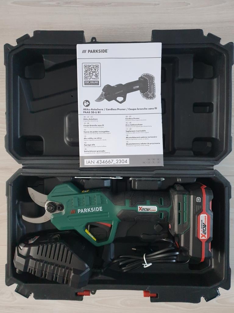 Parkside 20v accu takkenschaar
en knabbelschaar, Doe-het-zelf en Verbouw, Ophalen, Nieuw