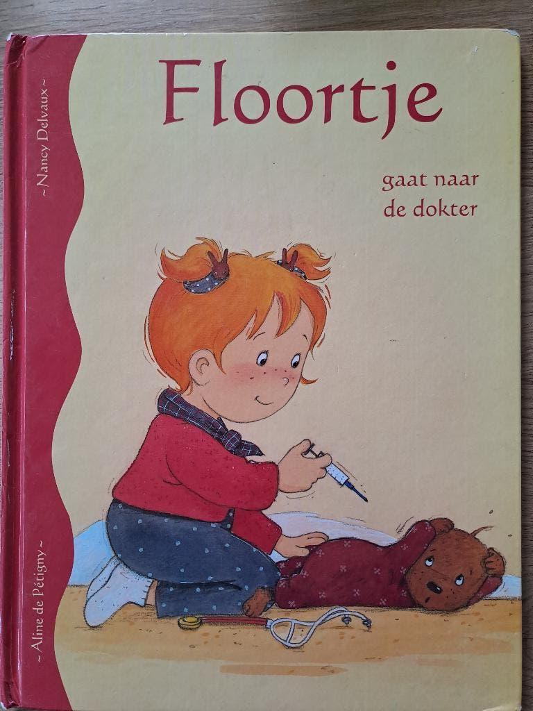FLOORTJE GAAT NAAR DE DOKTER. NANCY DELVAUX, Gelezen, Fictie algemeen, Jongen of Meisje, Ophalen of Verzenden
