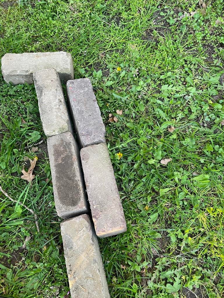 Hardgebakken klinkers, Tuin en Terras, Tegels en Klinkers, Ophalen, Gebruikt, Klinkers, 5 tot 10 m²