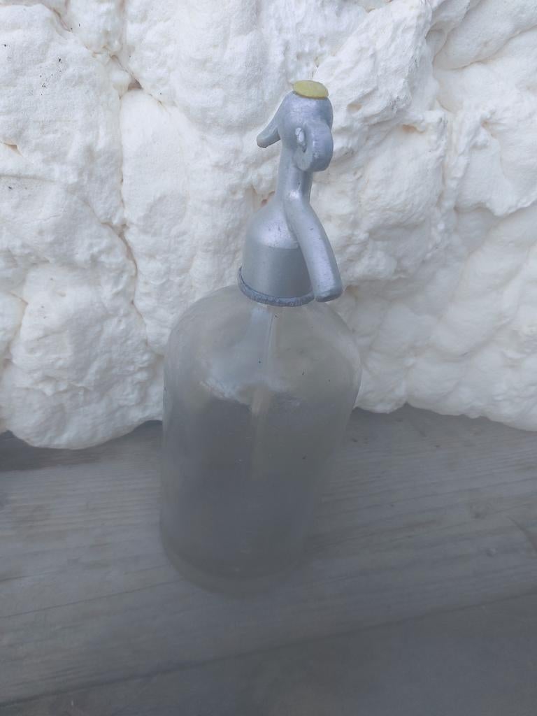 Antieke sodafles - Vintage Sifonfles, Antiek en Kunst, Ophalen of Verzenden