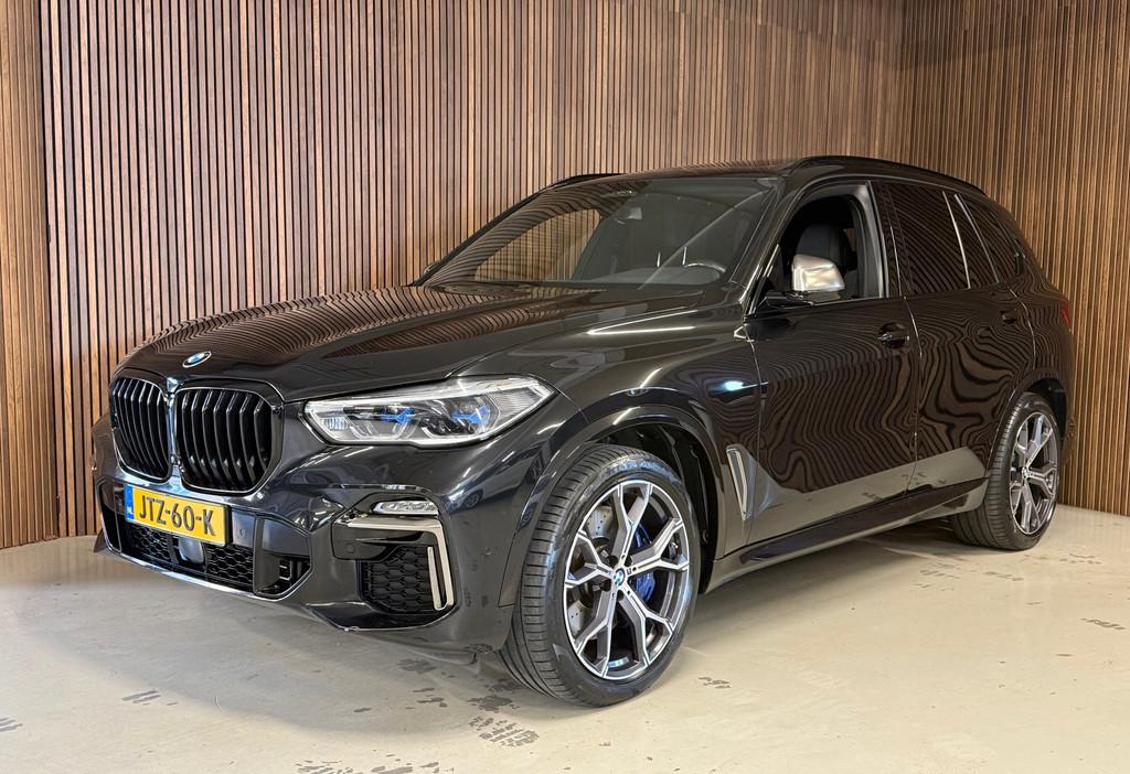 BMW X5 M50d High Executive - HUD - H&K - Pan, 2993 cc, Zwart, Leder, Bedrijf