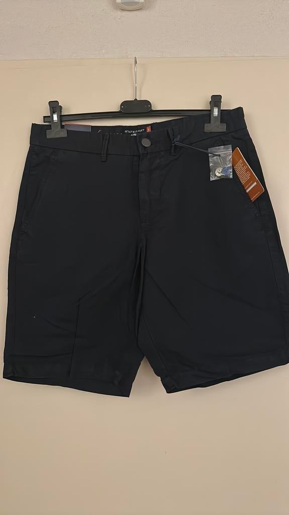 Nieuw blauwe korte broek maat W32 merk State of Art, Ophalen of Verzenden, Nieuw, Blauw, W32 (confectie 46) of kleiner
