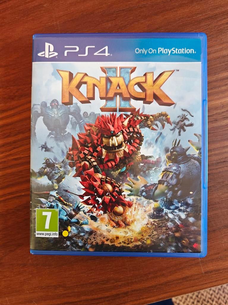 PS4 Knack 2, Spelcomputers en Games, Games | Sony PlayStation 4, Avontuur en Actie, 2 spelers, Ophalen of Verzenden, Zo goed als nieuw