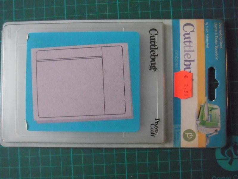 Nieuwe emboss folder Cuttlebug -2, Ophalen of Verzenden, Nieuw, Overige thema's, Pons of Mal