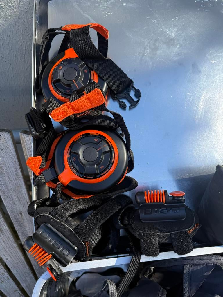 Disq trainer, parachute met harnas en TRX, Ophalen of Verzenden, Gebruikt, Armen, Overige typen