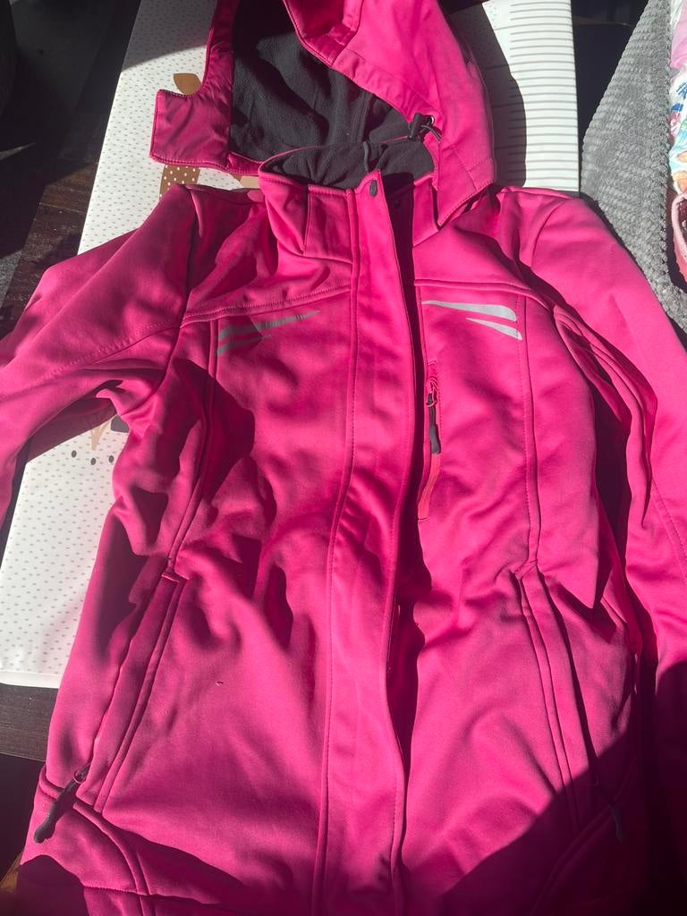 Crivit ski jas, Kleding | Dames, Ophalen, Zo goed als nieuw, Maat 38/40 (M), Roze