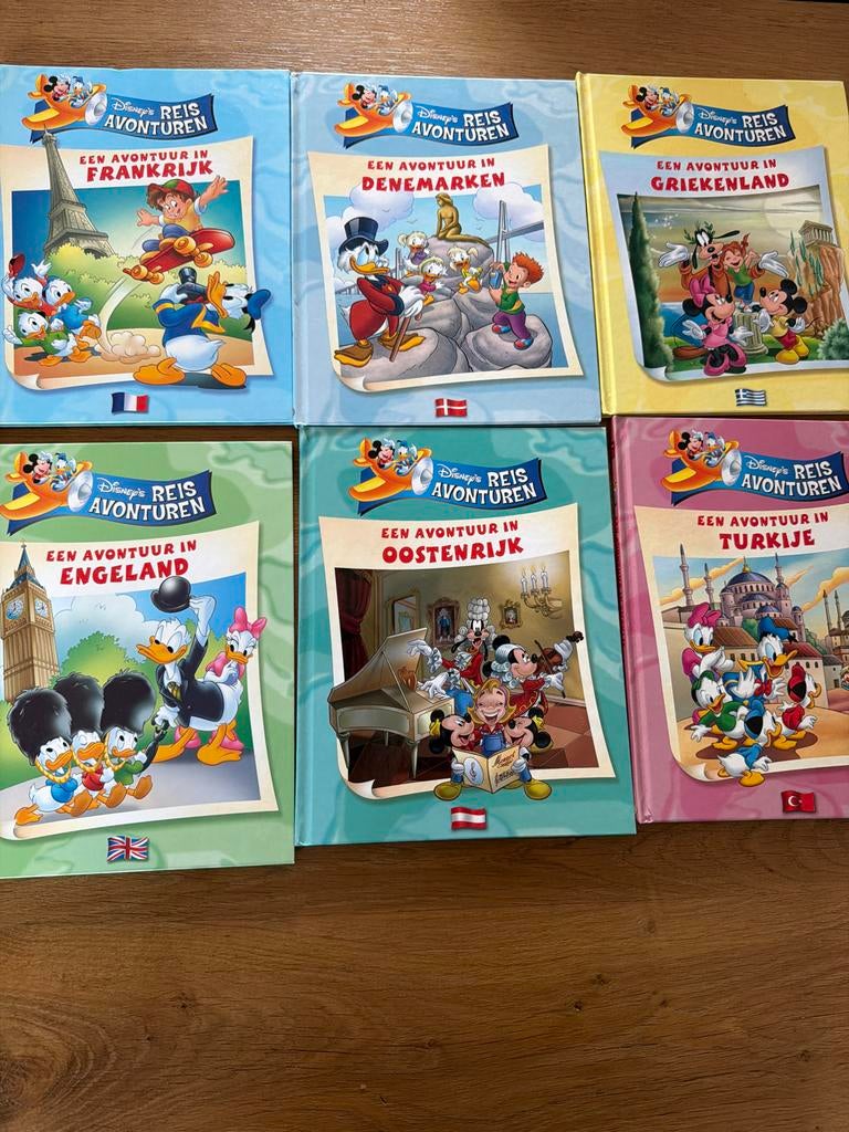 Disney's Reis Avonturen boeken set, Ophalen of Verzenden, Gelezen, Fictie algemeen