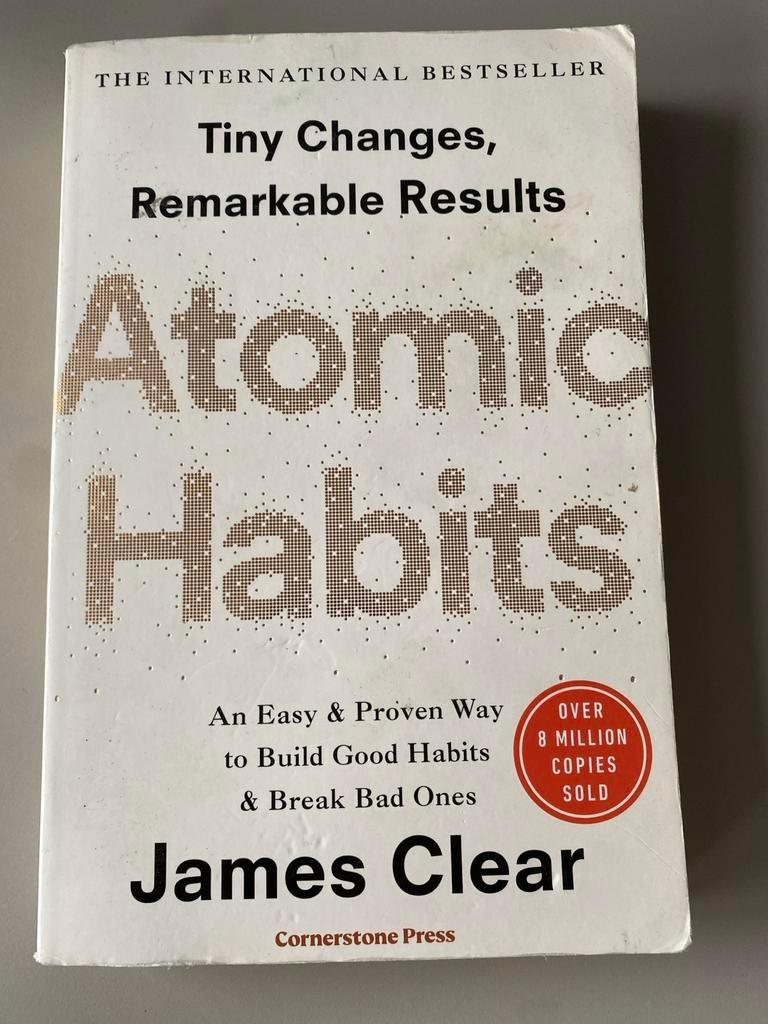 Atomic Habits: Kleine veranderingen, opmerkelijke resultaten, Boeken, Ophalen of Verzenden, Zo goed als nieuw