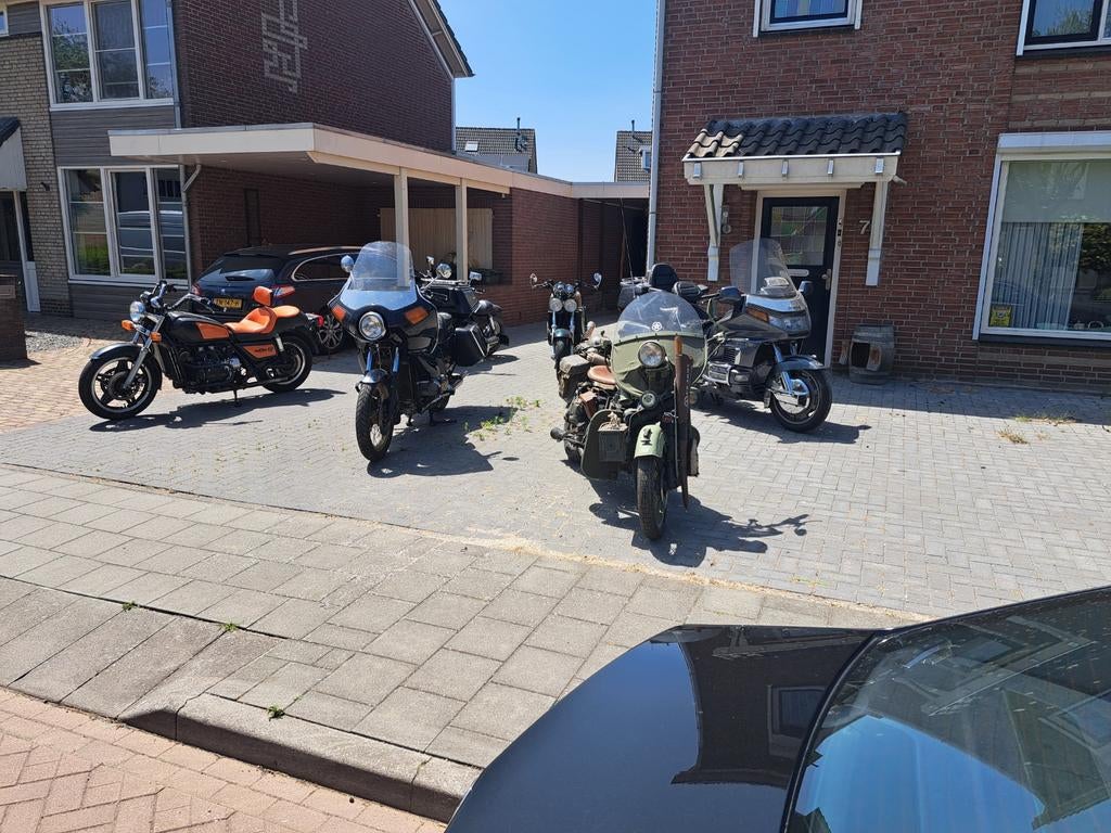 OPRUIMING Honda Kawazaki yamaha uit prive verzameling, Motoren, Particulier