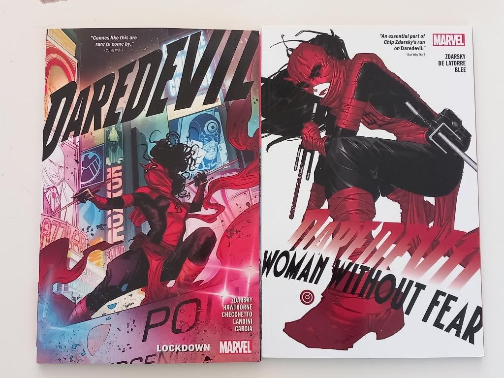 Daredevil - Lockdown / Woman Without Fear (Nijmegen oost), Amerika, Marvel Comics, Ophalen of Verzenden, Zo goed als nieuw