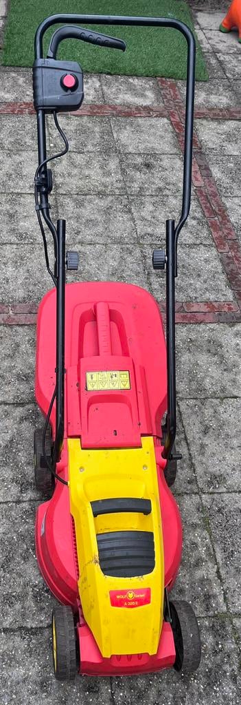 Wolf garten a 320 e (electrische grasmaaier), Ophalen, Zo goed als nieuw, Elektrische grasmaaier, Opvangbak
