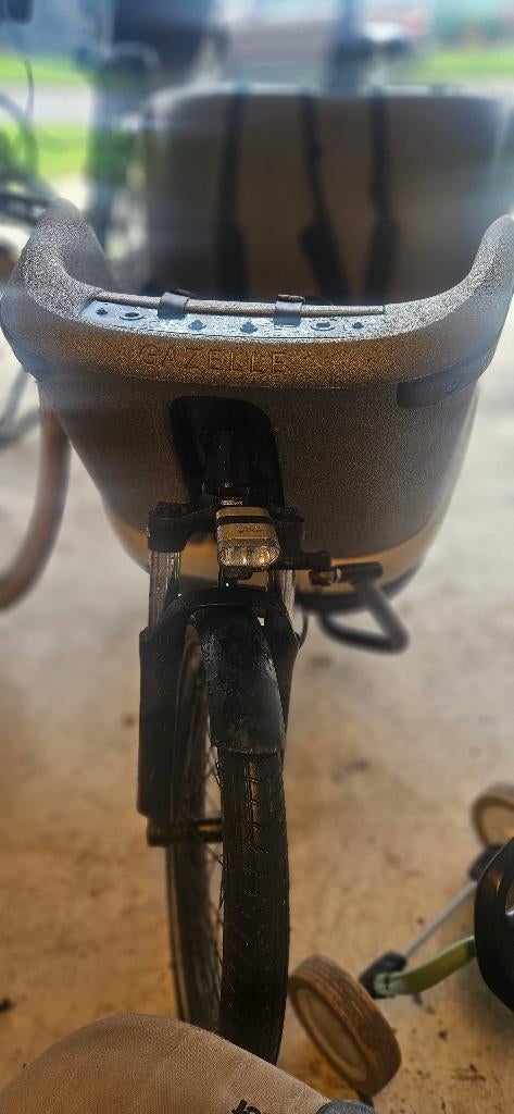 Gazelle Makki Load 2023 – Elektrische bakfiets – FACTUUR, Ophalen, 4 kinderen of meer, Gebruikt, Huif