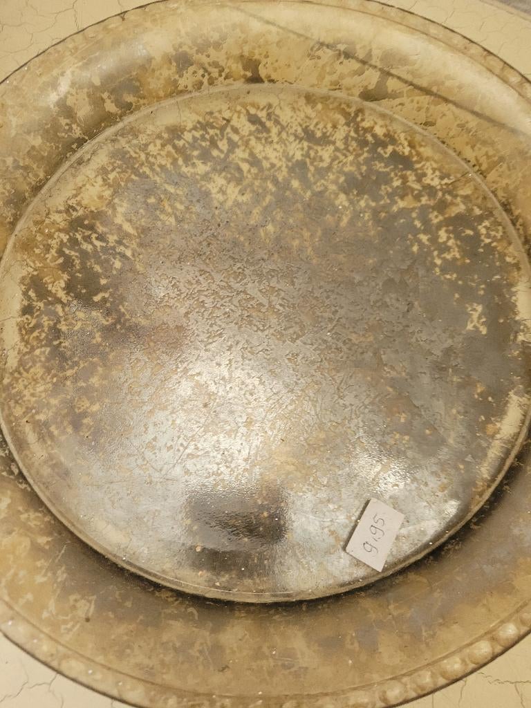 Zeer oude armeluis zilveren schaal, Ophalen of Verzenden