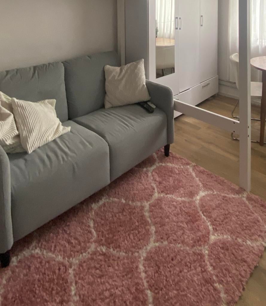 Volero Berber vloerkleed Roze/Crème - Agadir Circle, Huis en Inrichting, Stoffering | Tapijten en Kleden, Ophalen, 100 tot 150 cm