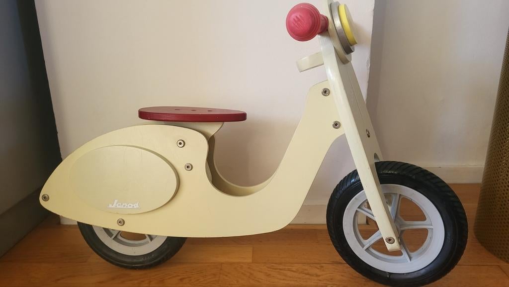 Janod loopfiets Vespa, Ophalen, Gebruikt, Loopfiets