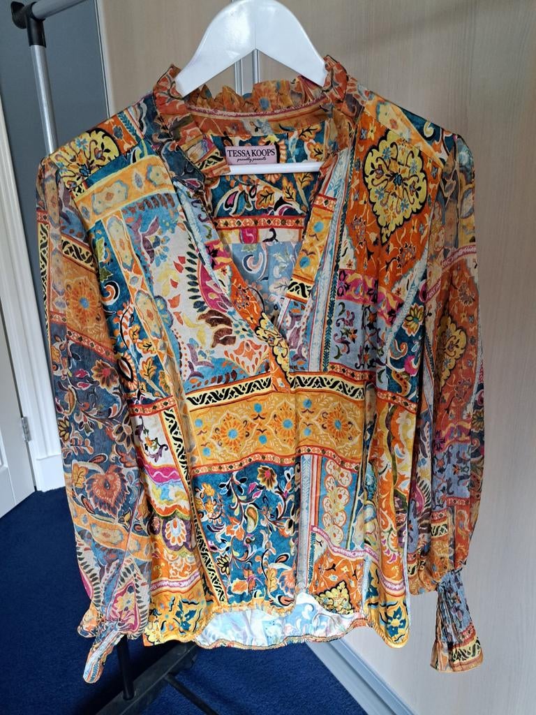 TESSA KOOPS blouse maat l, Kleding | Dames, Verzenden, Zo goed als nieuw, Maat 38/40 (M)