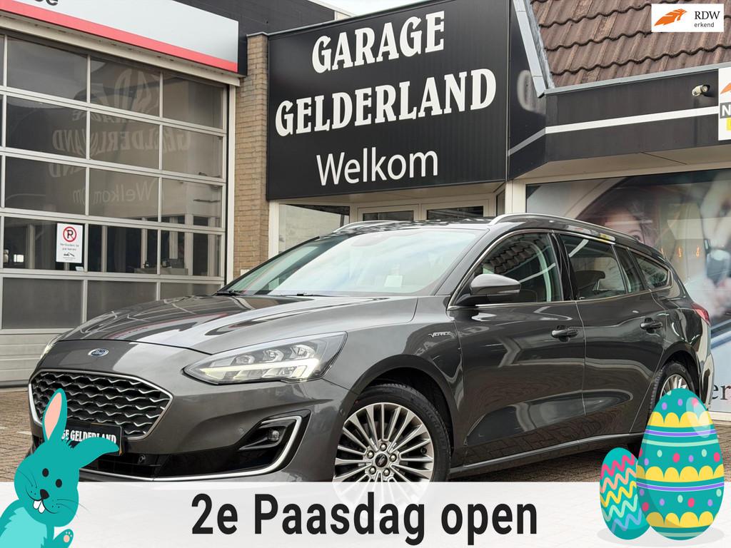 Ford Focus Wagon 1.5 182PK Vignale | Volleder | Navi | Camer, 1345 kg, Gebruikt, 4 cilinders, Zilver of Grijs