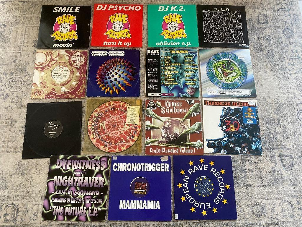 Thunderdome Early Rave Gabber Hardcore, Cd's en Dvd's, Vinyl | Dance en House, Ophalen of Verzenden, Gebruikt, 12 inch, Overige genres