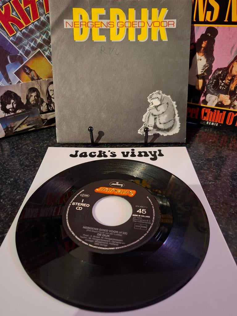De Dijk - Nergens Goed Voor 7 inch single 1989/1, Cd's en Dvd's, Vinyl | Nederlandstalig, Ophalen of Verzenden, Gebruikt, Overige formaten