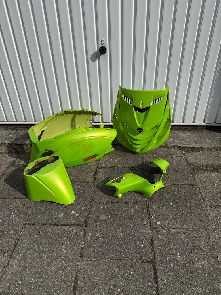 Zipkappenset - Groen, Ophalen, Gebruikt, Kap, Piaggio
