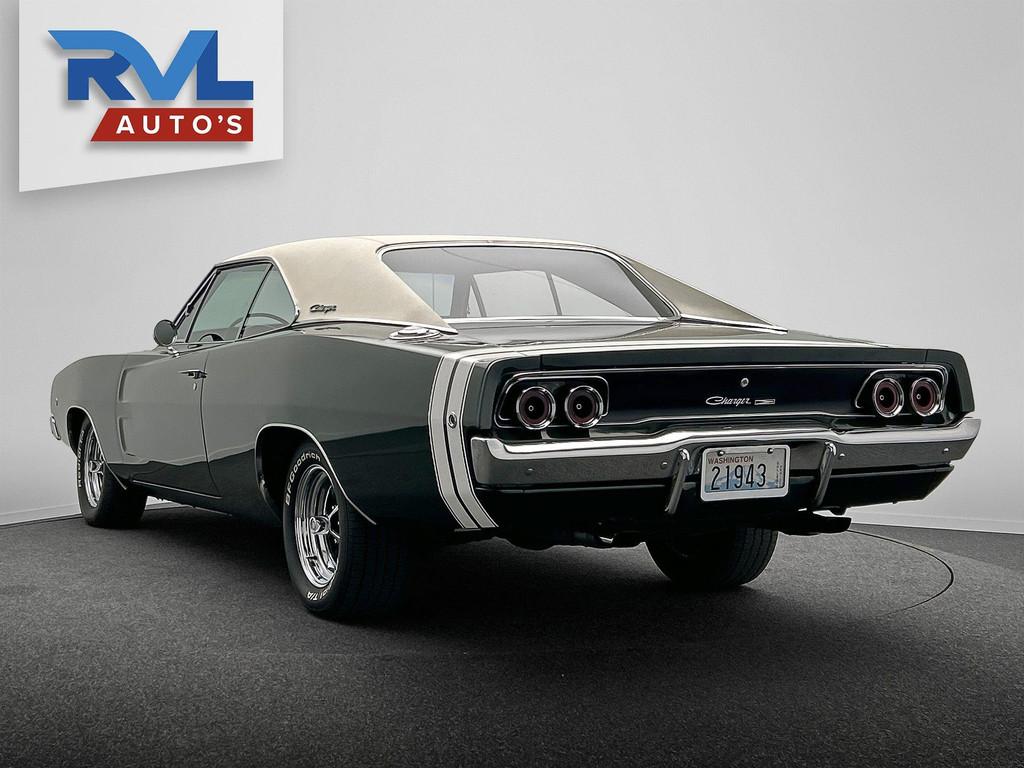 Dodge Charger 451Ci V8 1968 Manuel *super staat* incl. Neder, Auto's, Oldtimers, Metallic lak, Achterwielaandrijving, Handgeschakeld