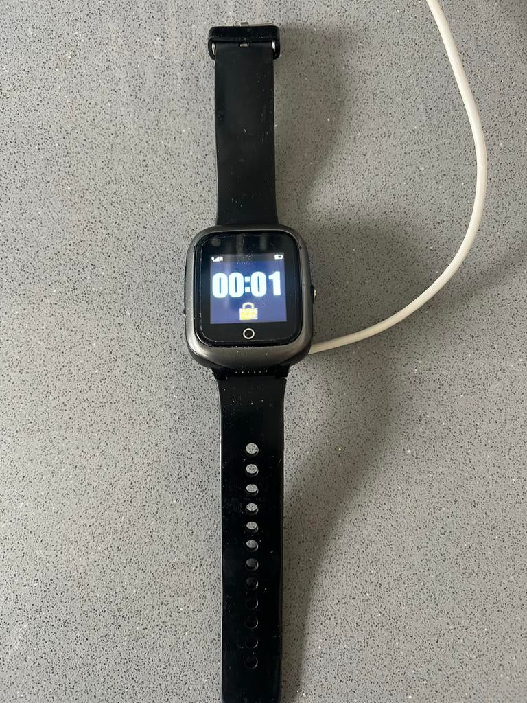 Wuzzi Watch, mobiel alarm, Ophalen of Verzenden, Zo goed als nieuw, Zwart, Android