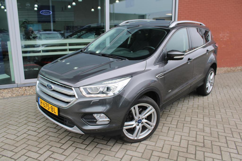Ford Kuga 1.5 EcoBoost 182 PK Titanium Automaat | Trekhaak |, Stof, 4 cilinders, 1850 kg, 1586 kg