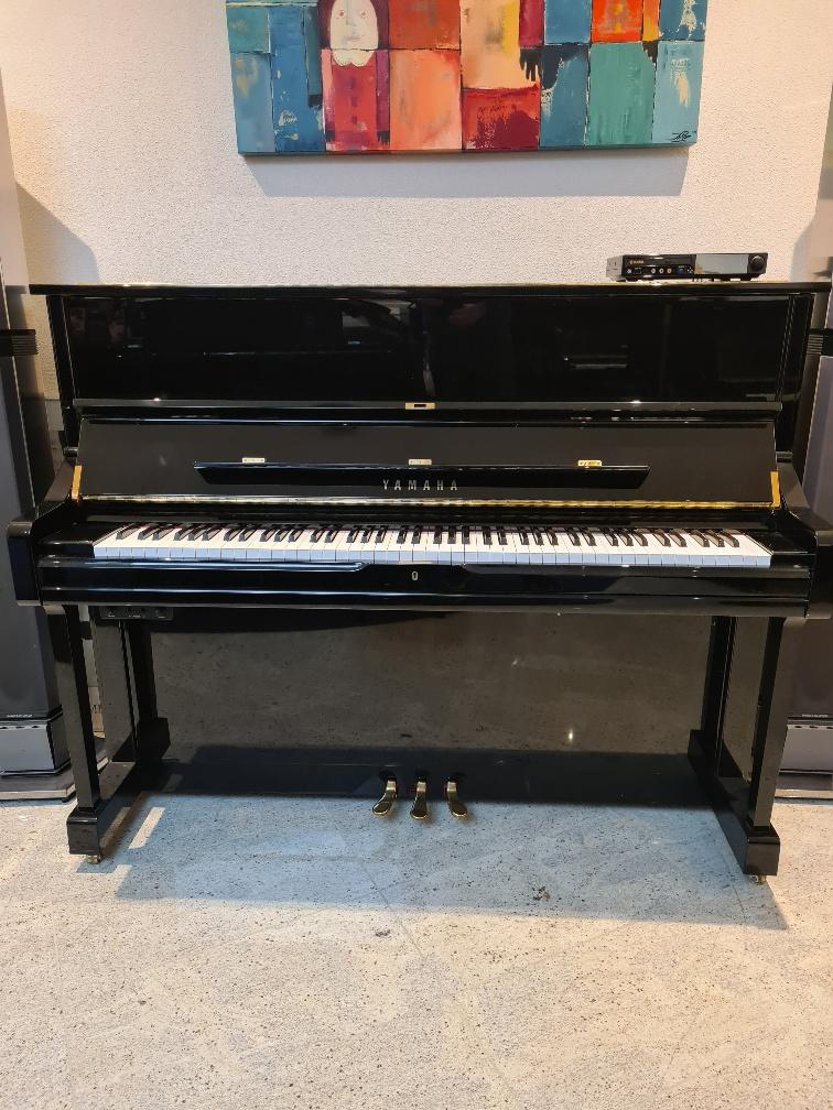 Yamaha DU1 E3 PE Disklavier 121 cm zwart hoogglans, Niet ingevuld, Gebruikt, Zwart, Niet ingevuld