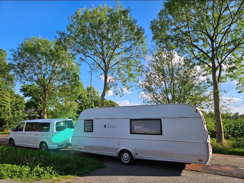 Tabbert Da Vinci 540DM (2011) met airco en voortent, Rondzit, Tabbert, Airco, Particulier