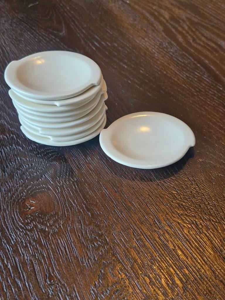 10 x Flora Gouda schaaltjes, Antiek en Kunst, Ophalen