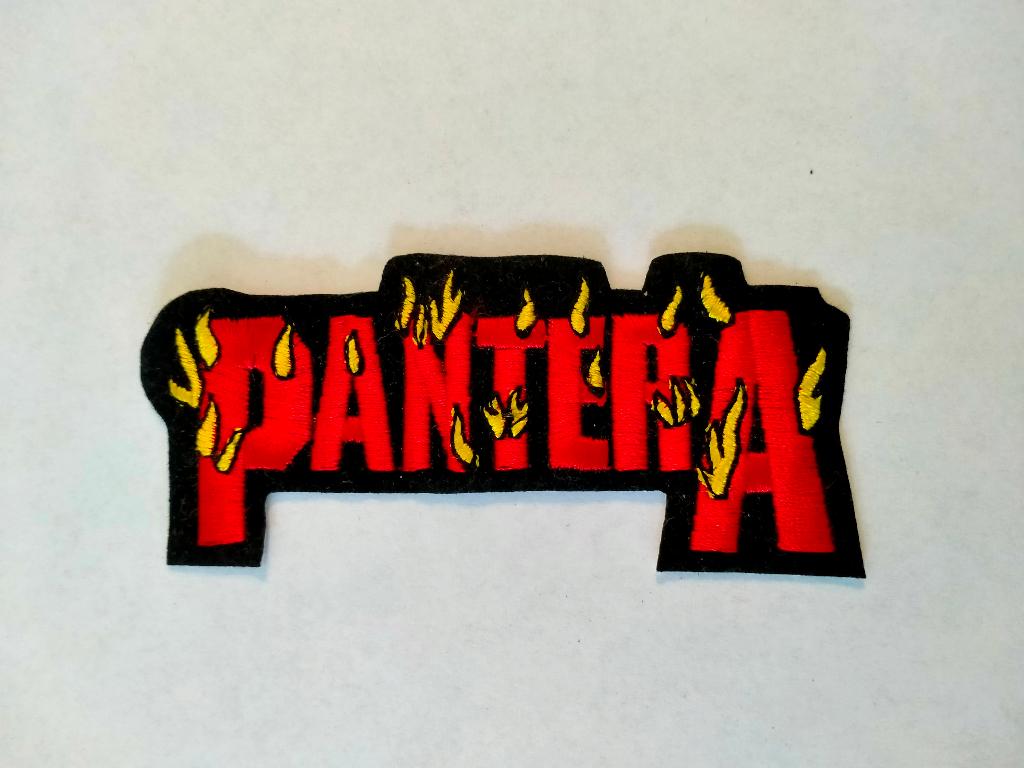 Pantera metal hardrock muziek logo kleding embleem patch, Verzamelen, Ophalen of Verzenden, Nieuw, Kleding