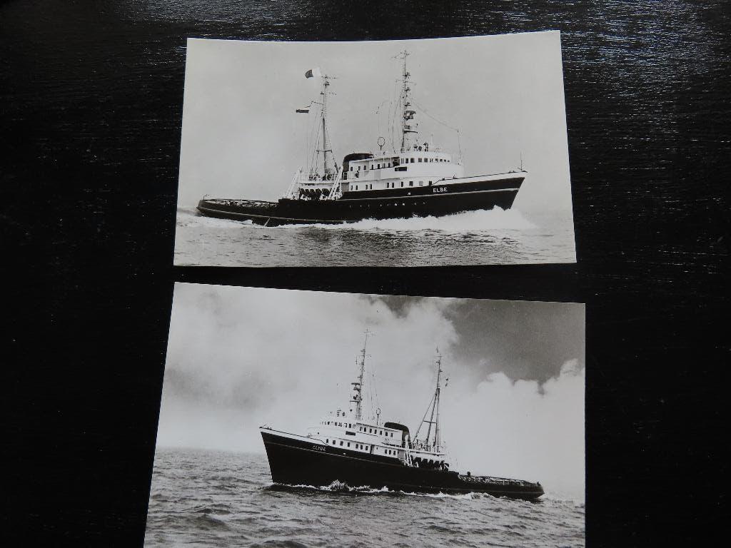 ansichtkaart sleepboot "Elbe en clyde" Smit &co, Ophalen of Verzenden, Gebruikt, Motorboot, Kaart, Foto of Prent