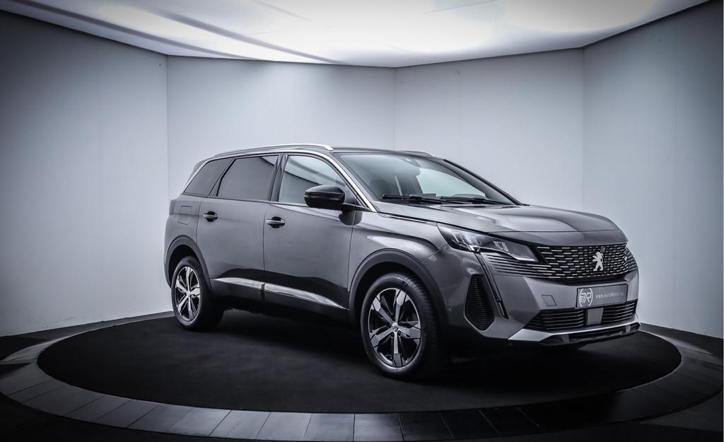 Peugeot 5008 1.2T Aut. 7p ALLURE PACK FULL LED | 360 CAM | C, 15 km/l, Gebruikt, Zwart, 1199 cc