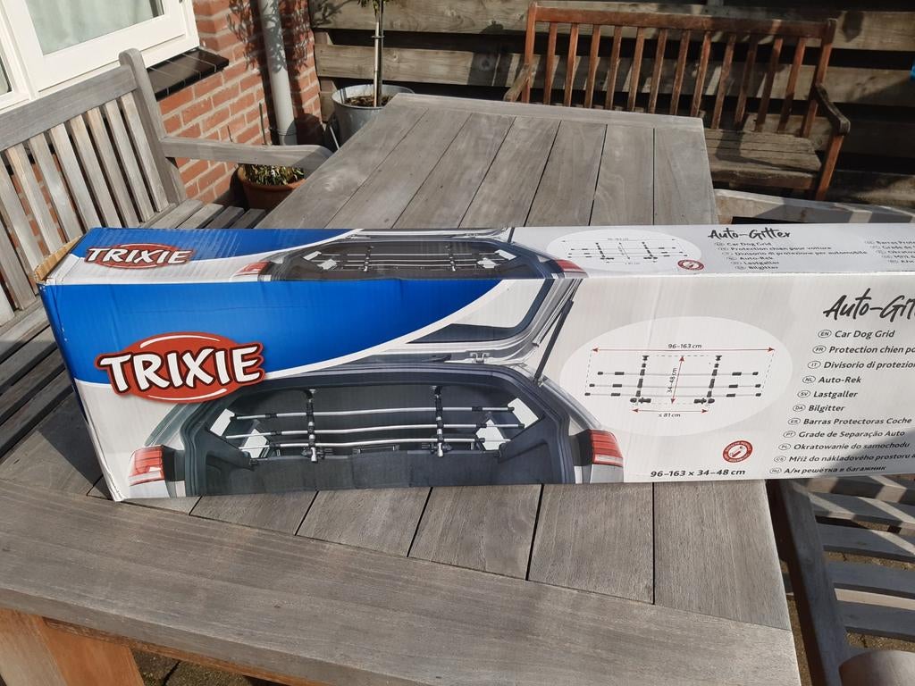 Trixie Auto-Rek Hondenrek Kofferbak Auto-Grille, Ophalen, Zo goed als nieuw