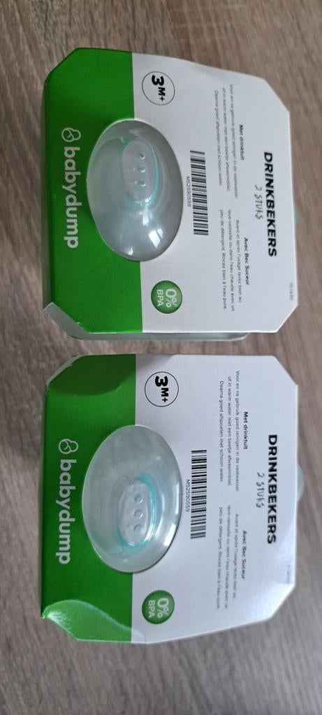 4 drinkbekers met drinktuit, Kinderen en Baby's, Babyvoeding en Toebehoren, Ophalen, Nieuw, Overige typen