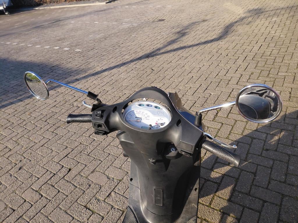 Sym fiddle schooter, Ophalen, Gebruikt, Benzine, Fiddle