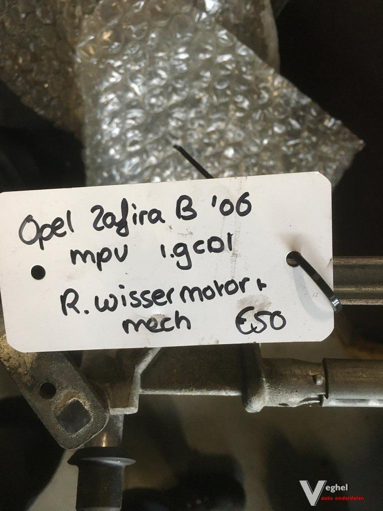 Opel Zafira B 2006 Ruitenwissermechanisme compl., Auto-onderdelen, Ruiten en Toebehoren, Gebruikt, Ophalen
