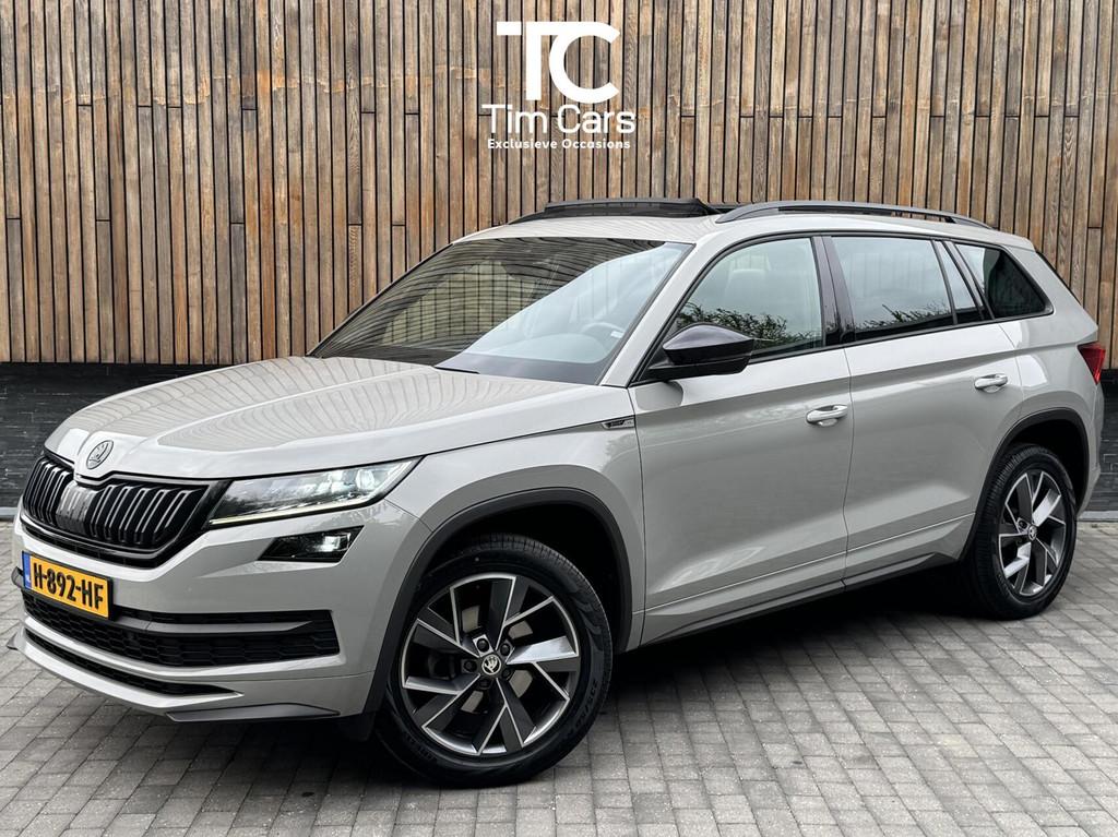 Skoda Kodiaq 1.5 TSI Sportline Automaat 7persoons | Panorama, Euro 6, 4 cilinders, 7 stoelen, Origineel Nederlands