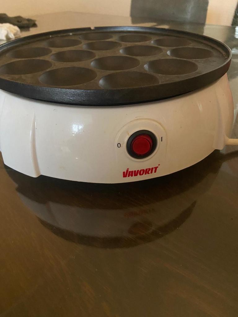 Vavorit Poffertjesmaker, Ophalen, Gebruikt