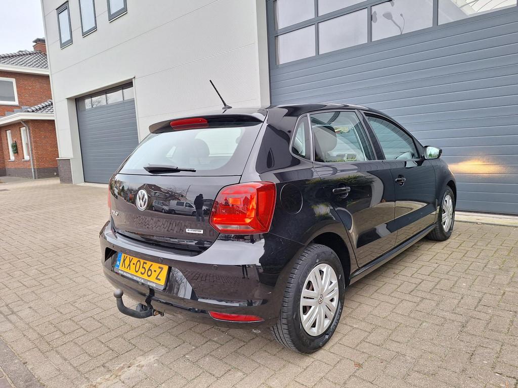 Volkswagen Polo | 1.0 | Airco | Bluetooth |, Stof, Euro 6, 60 pk, Zwart