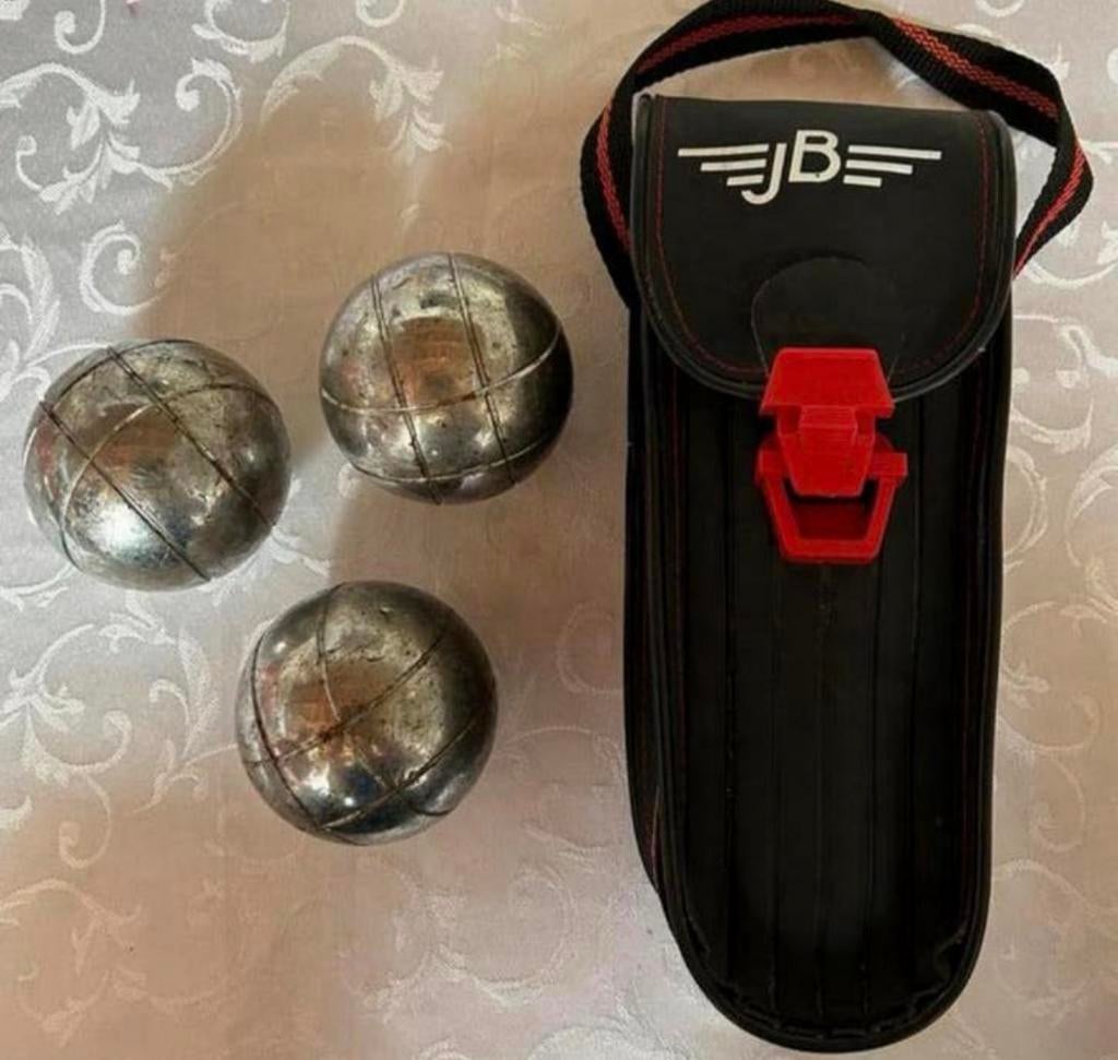 JB recreatieboules / camping boules Vintage, Ophalen of Verzenden, Gebruikt
