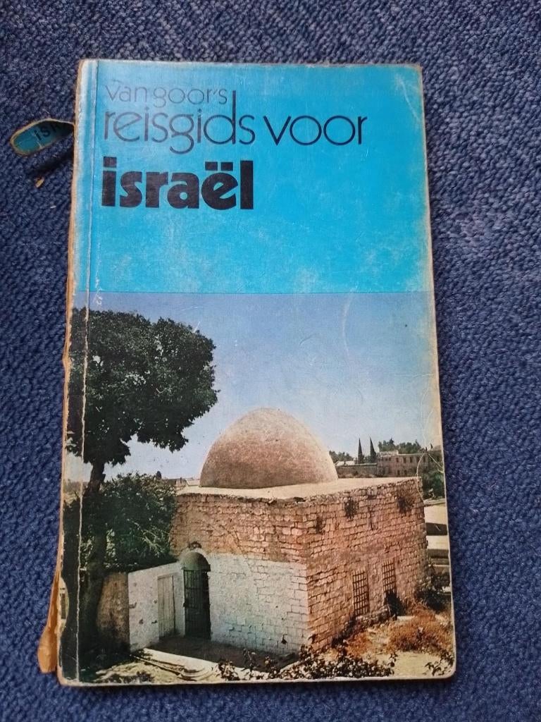 oude reisgids voor Israël, Verzenden, Van Goor, Reisgids of -boek, Azië