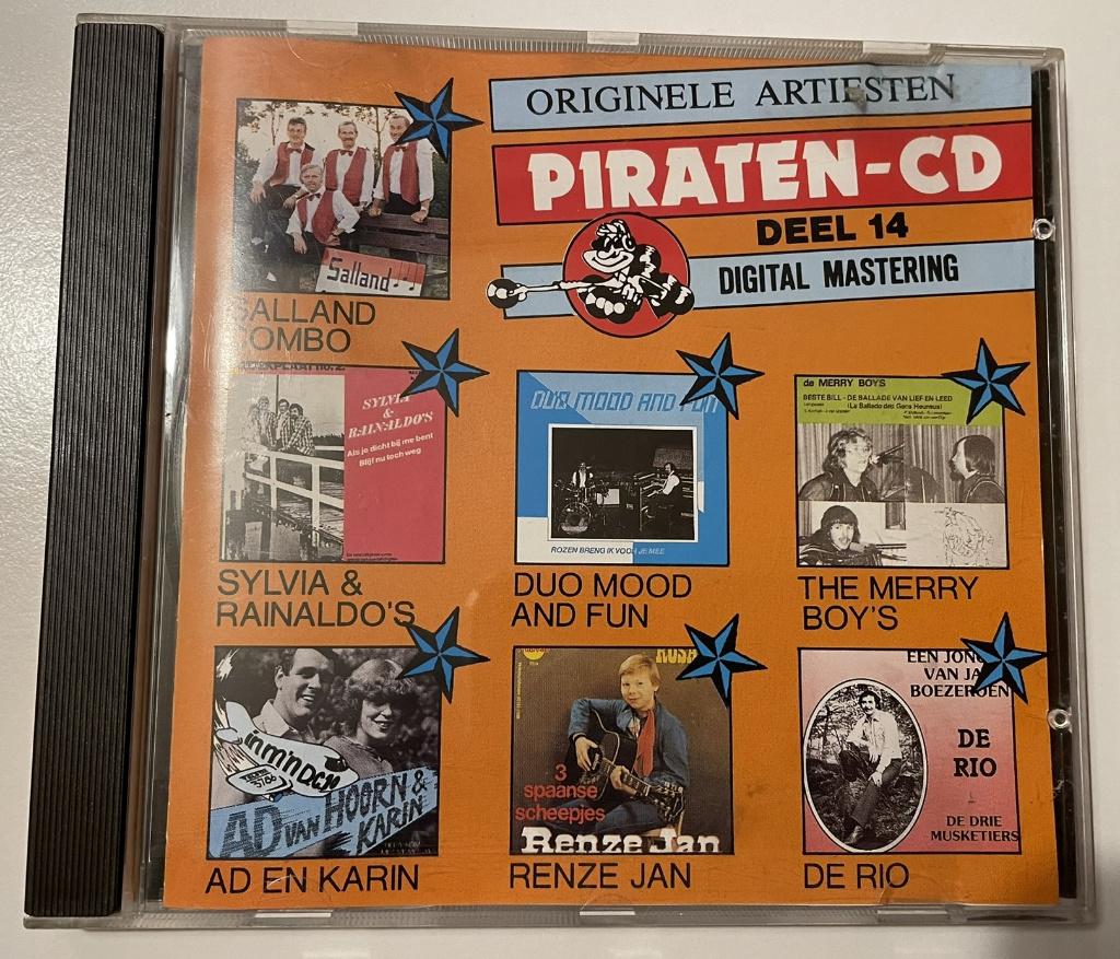 Piraten-CD Deel 14 diverse artiesten piratenhits, Cd's en Dvd's, Cd's | Nederlandstalig, Ophalen of Verzenden, Zo goed als nieuw