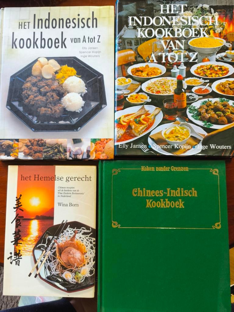 Indonesisch en Chinees-Indisch Kookboek, Boeken, Kookboeken, Gelezen, Hoofdgerechten, Azië en Oosters, Ophalen of Verzenden