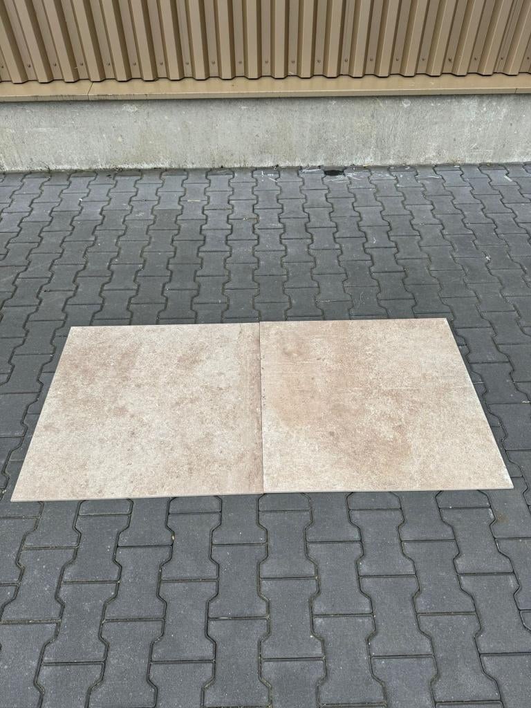 Keramische tegel Florim LR Ecru 80x80cm OP = OP, 60 cm of meer, Nieuw, Ophalen of Verzenden, 10 m² of meer